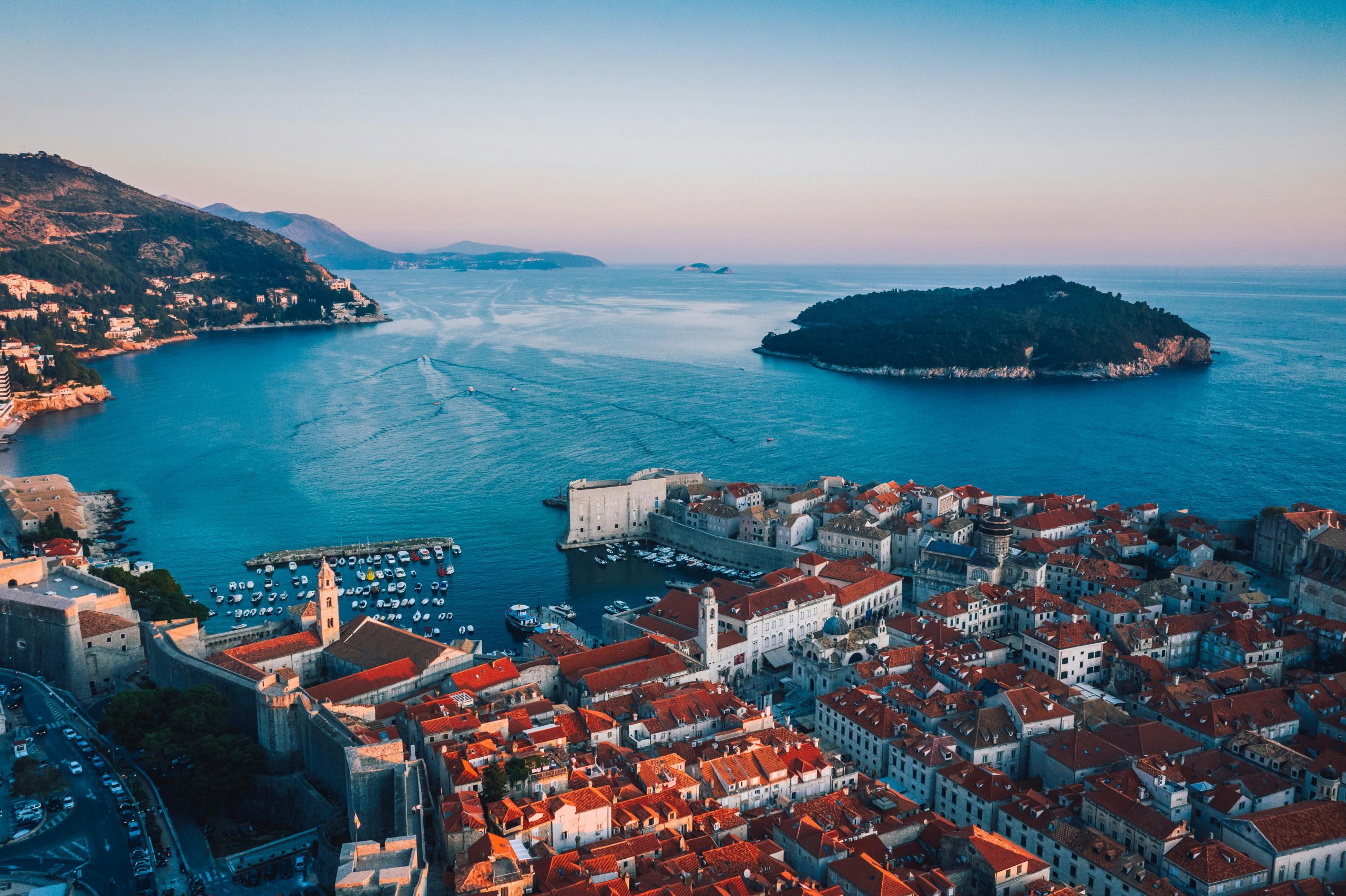 Dubrovnik at dusk