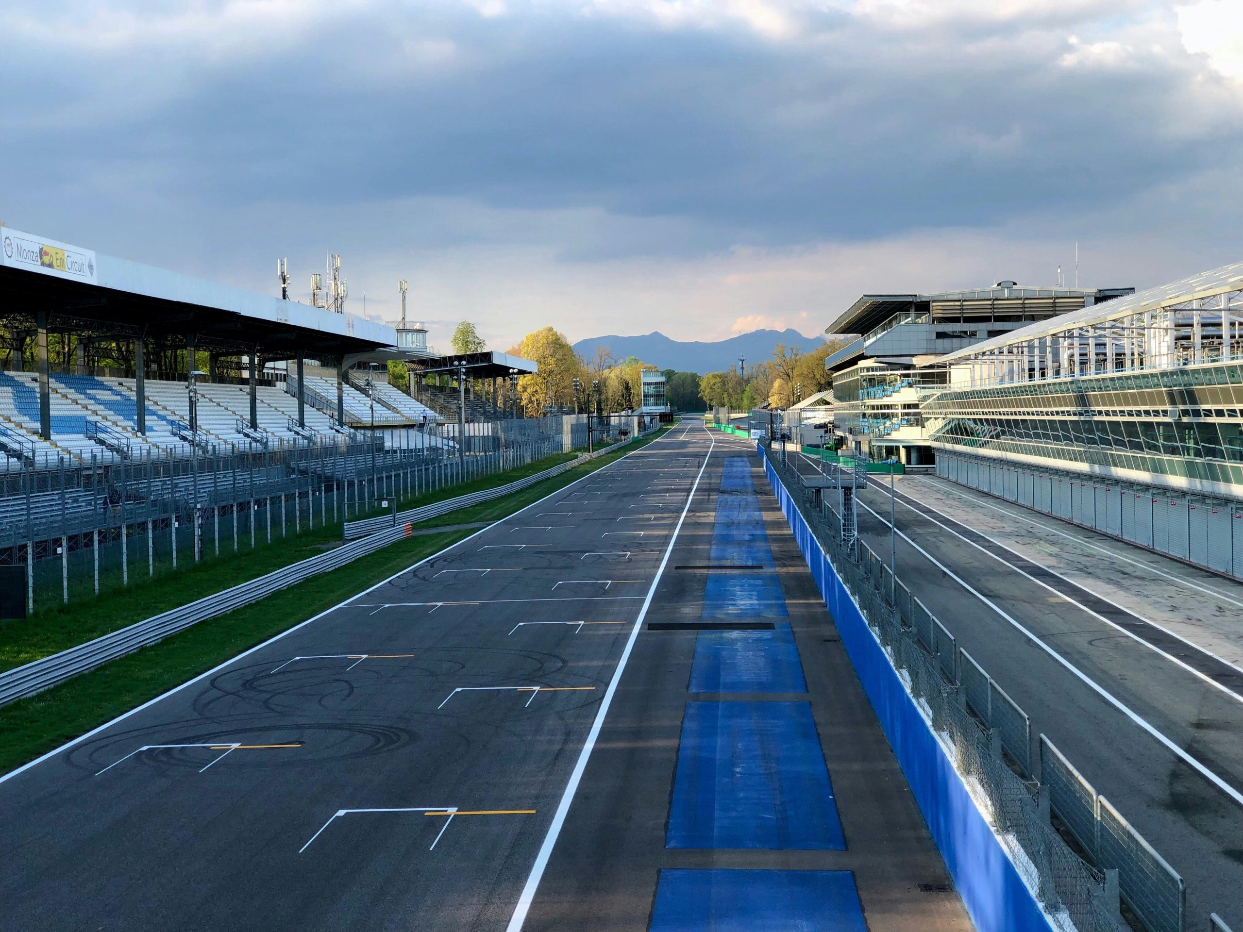 Monza Grand Prix Start Finish